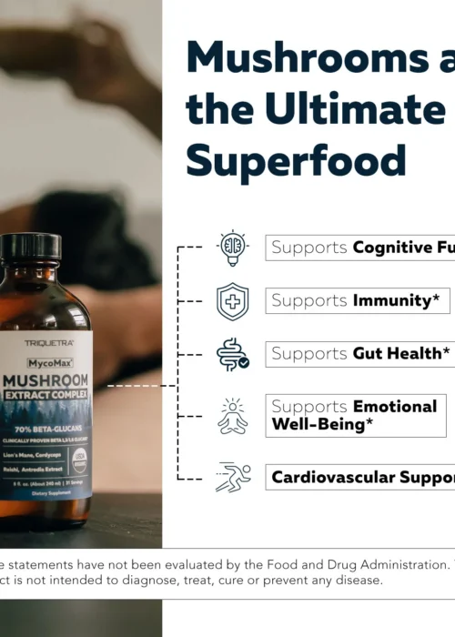 MycoMax Mushroom Complex - 70%Beta Glucans